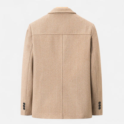 Elarova | Herrenjacke aus Wollmischung – Eleganz mit Business-Revers