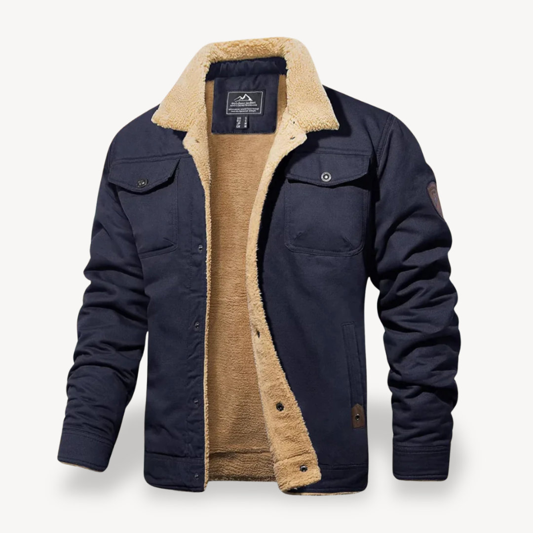 Elarova | Herrenjacke mit Fleecefutter