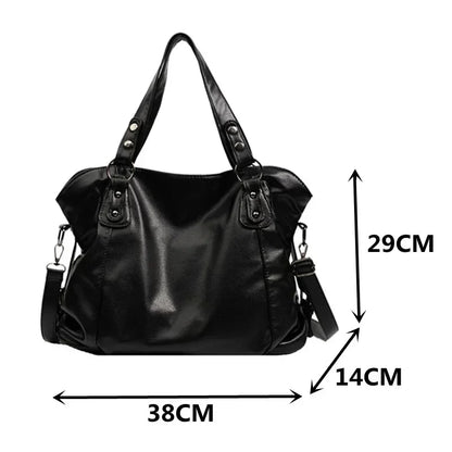 Elarova | HoboSchultertasche aus Leder für Damen
