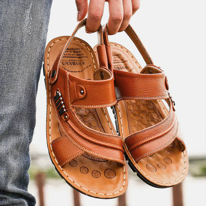Elarova | Hochwertige Orthopädische Sandalen für Männer