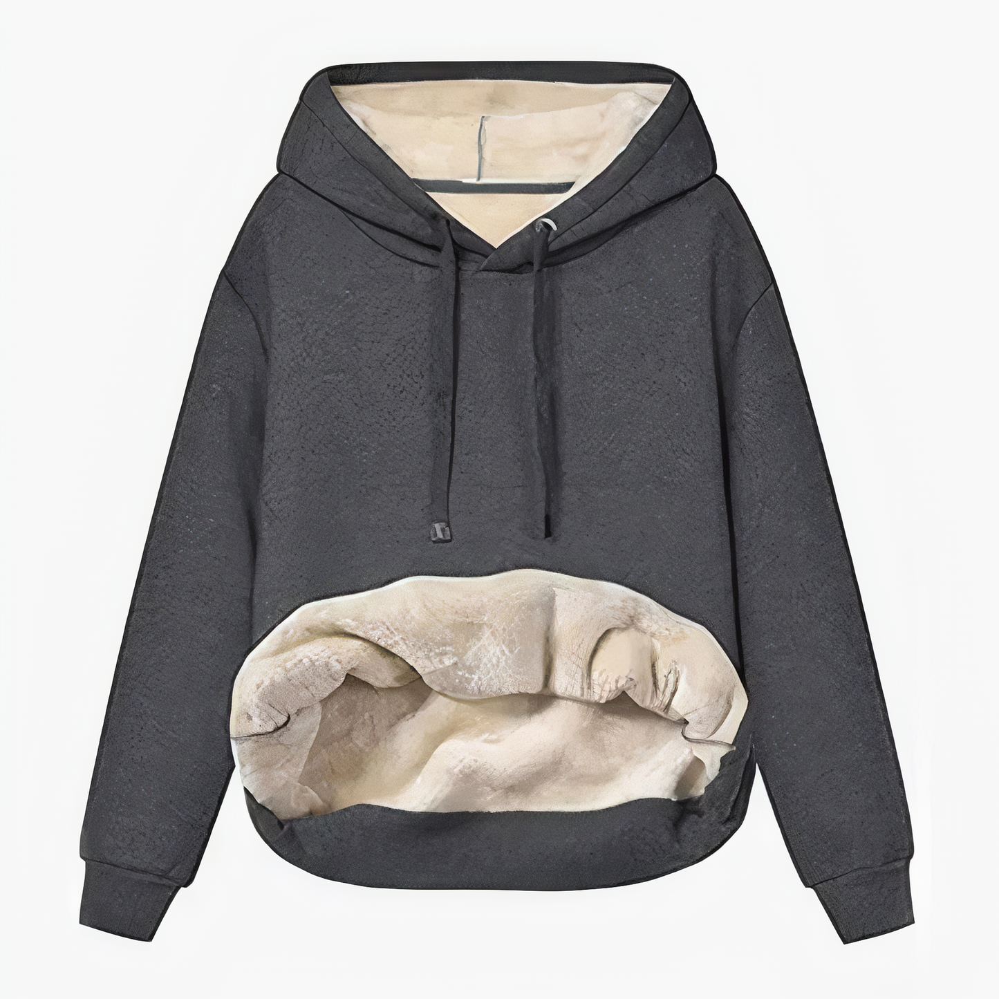Elarova | Hoodie Gefüttert Mit Fleece