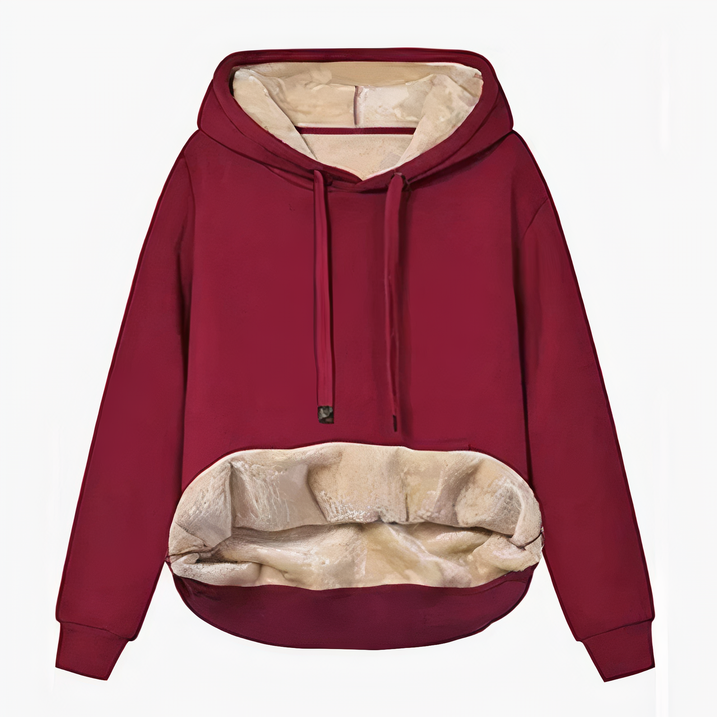 Elarova | Hoodie Gefüttert Mit Fleece