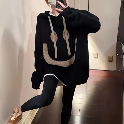 Elarova | Hoodie Mit Smiley-Print Für Frauen