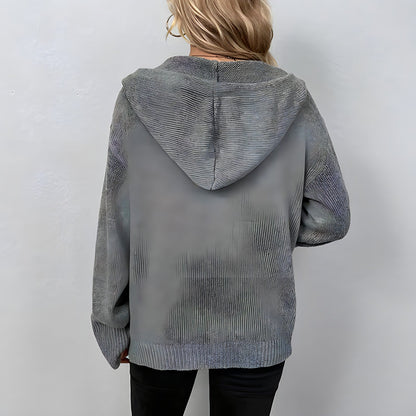 Elarova | Hoodie | Warme Bequeme Damenweste mit Kapuze