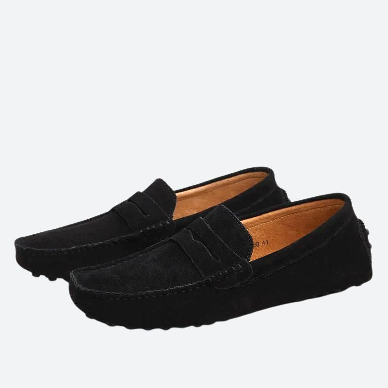 Elarova | Italienische Wildleder Slipper