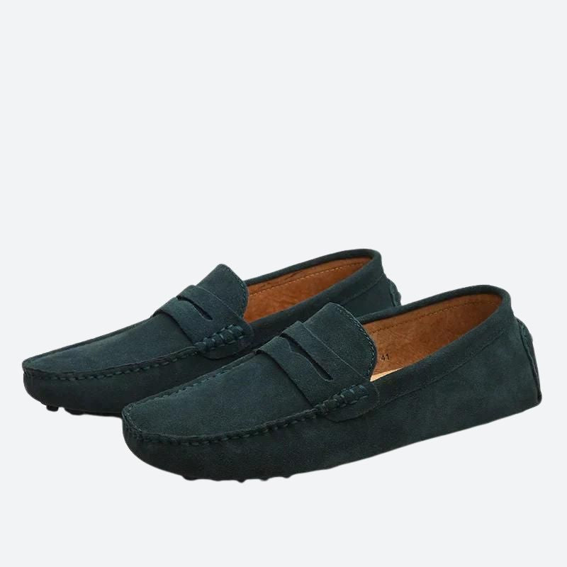 Elarova | Italienische Wildleder Slipper