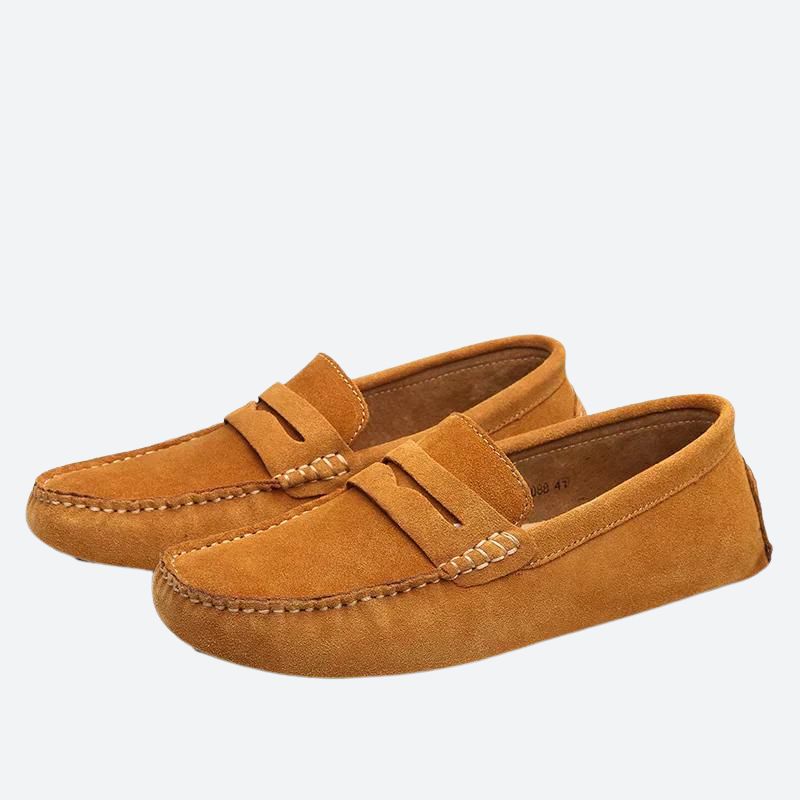 Elarova | Italienische Wildleder Slipper