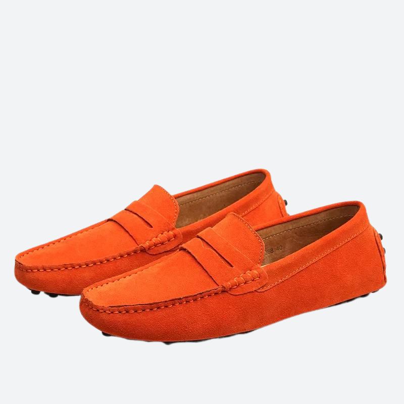 Elarova | Italienische Wildleder Slipper