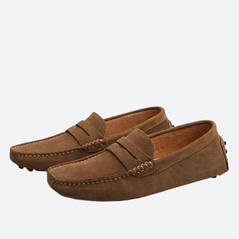 Elarova | Italienische Wildleder Slipper