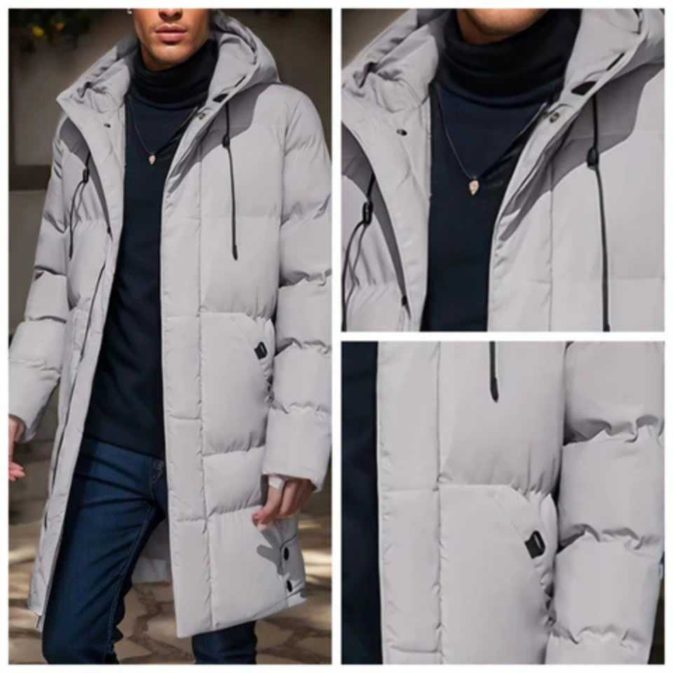 Elarova | Jacke für Herren mit Kapuze für den Winterlook