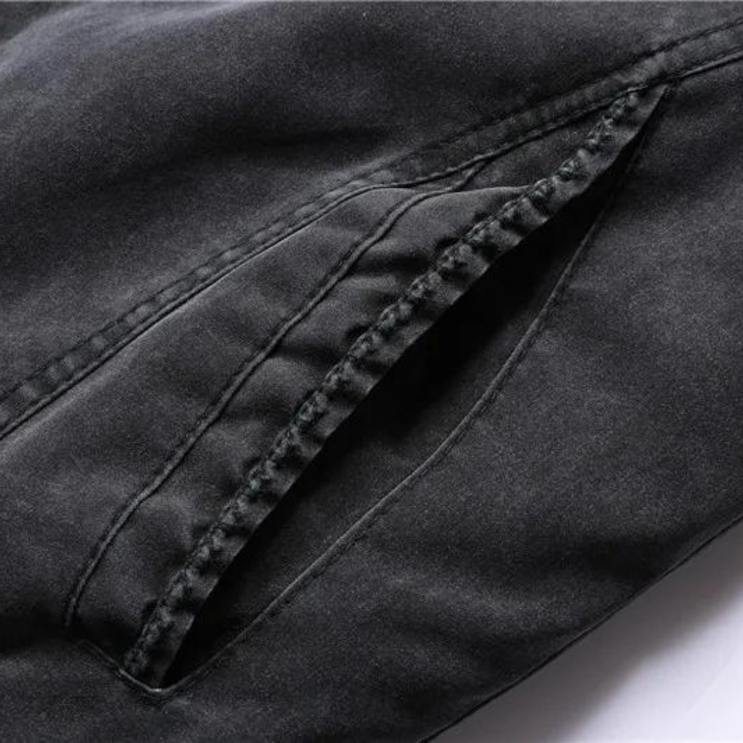 Elarova | Jacke – leichtes Mischgewebe, schmale Passform und durchgehender Reißverschluss