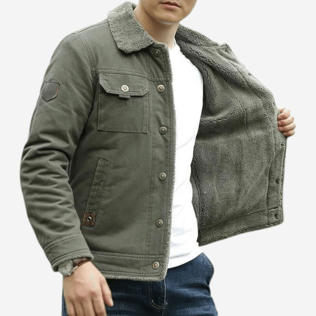 Elarova | Jacke mit Sherpa-Futter