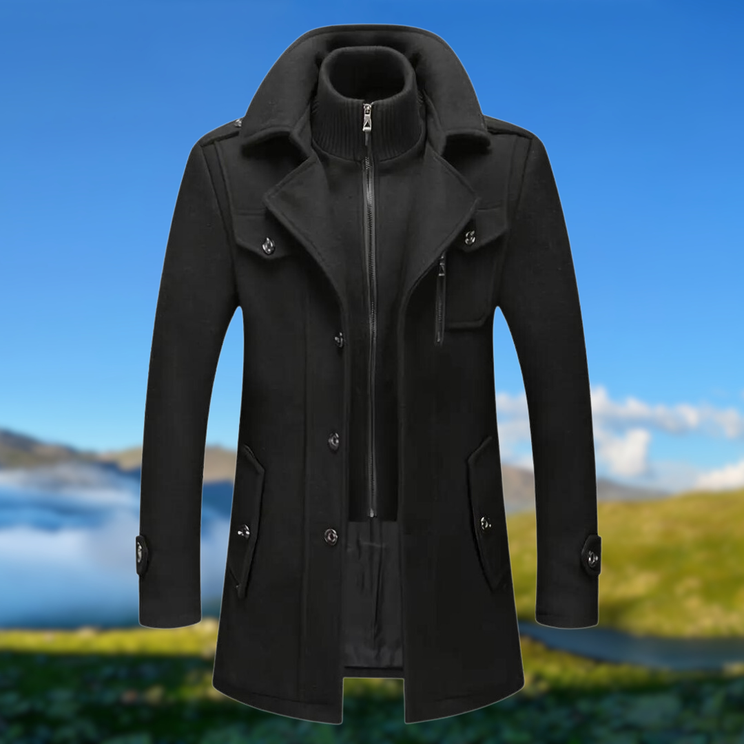 Elarova | Jacke mit doppeltem Kragen