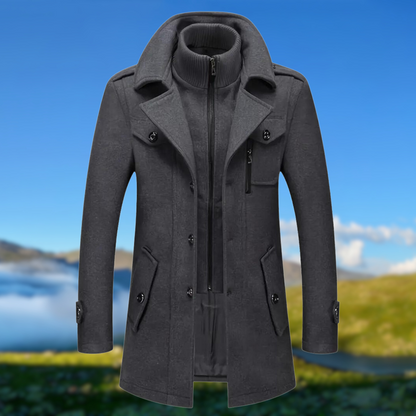 Elarova | Jacke mit doppeltem Kragen
