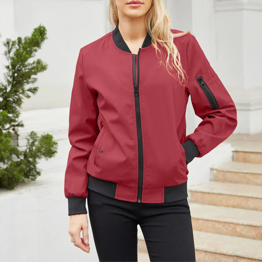 Elarova | Jacket | Lässige Bomberjacke Für Frauen