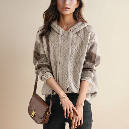Elarova | Jacquard Hoodie