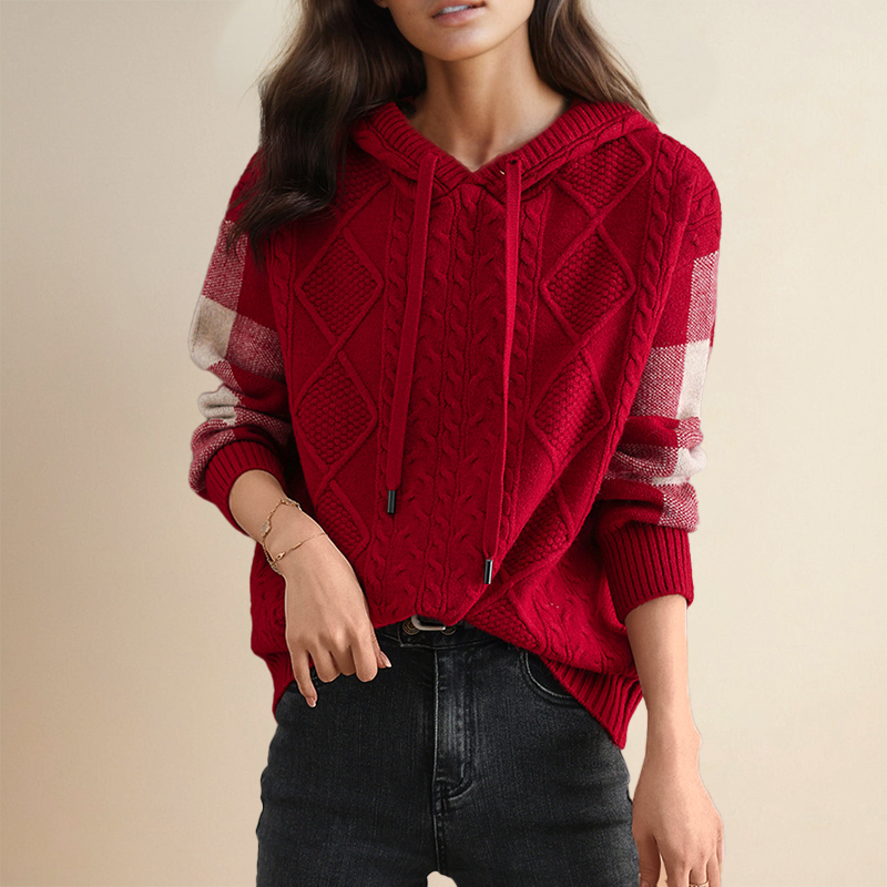 Elarova | Jacquard Hoodie
