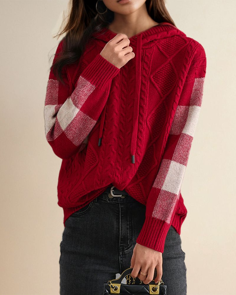 Elarova | Jacquard Hoodie
