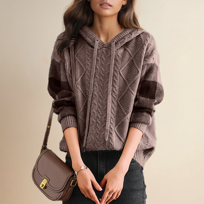 Elarova | Jacquard Hoodie