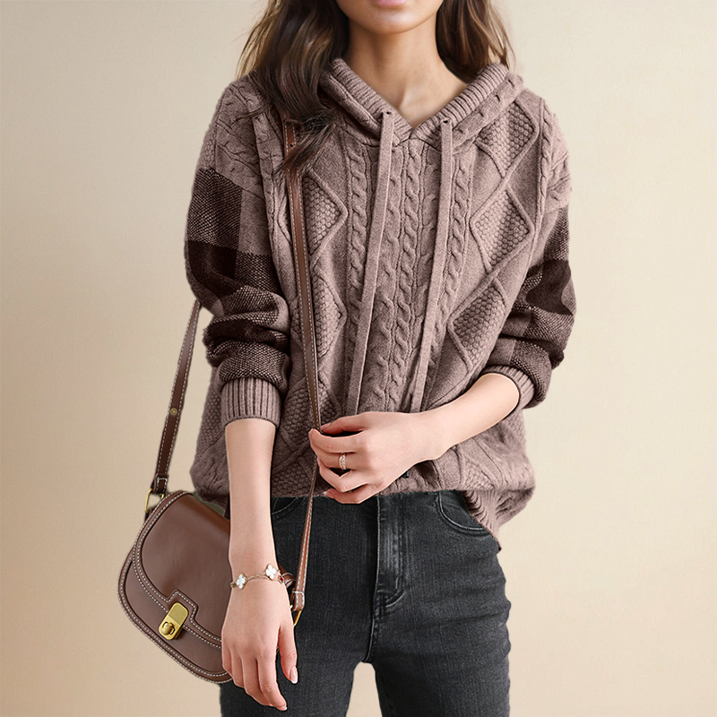 Elarova | Jacquard Hoodie