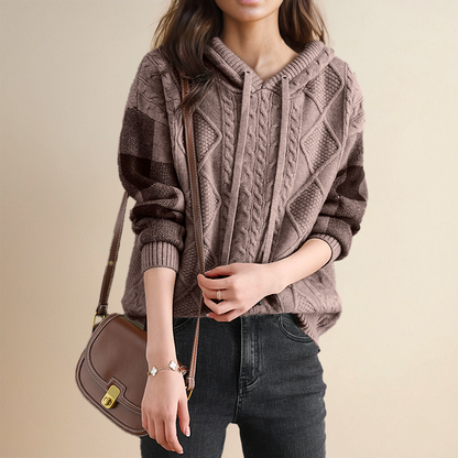 Elarova | Jacquard Hoodie