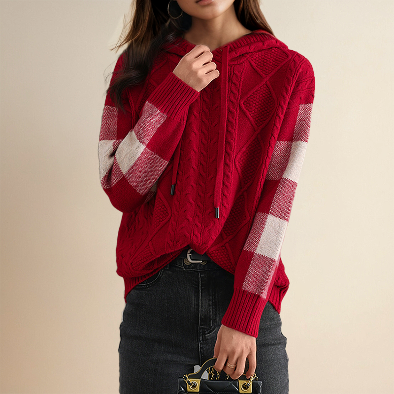 Elarova | Jacquard Hoodie