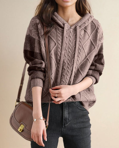 Elarova | Jacquard Hoodie