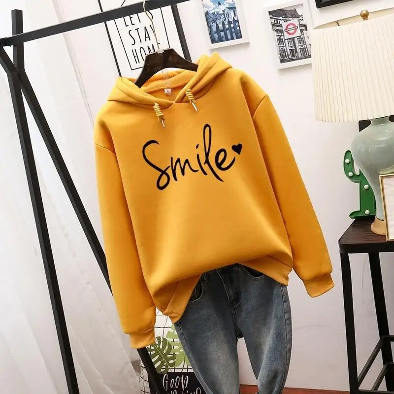 Elarova | Janet Smile-Love Kapuzenpullover