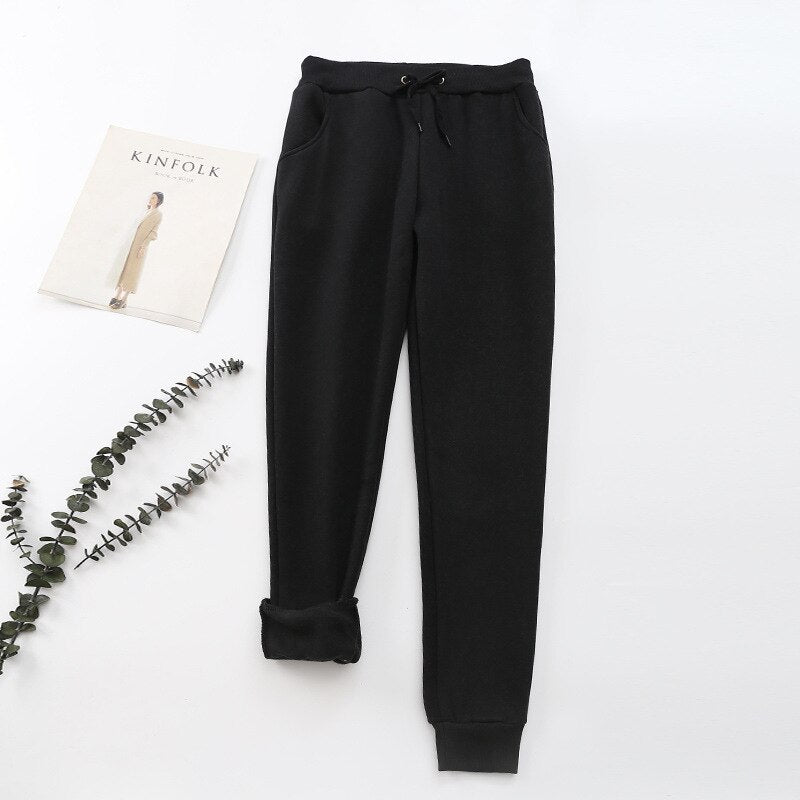 Elarova | Jogginghose mit Fleecefutter und Taschen