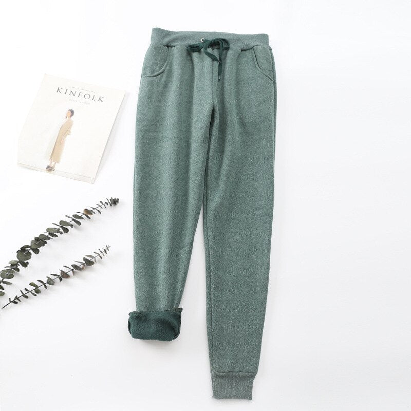 Elarova | Jogginghose mit Fleecefutter und Taschen
