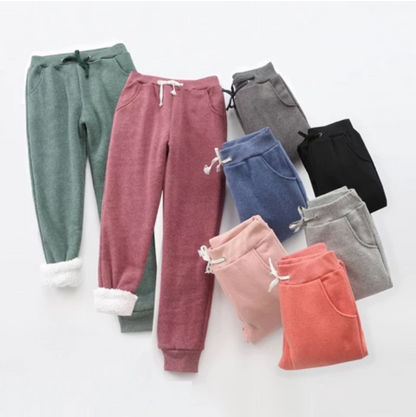 Elarova | Jogginghose mit Fleecefutter und Taschen