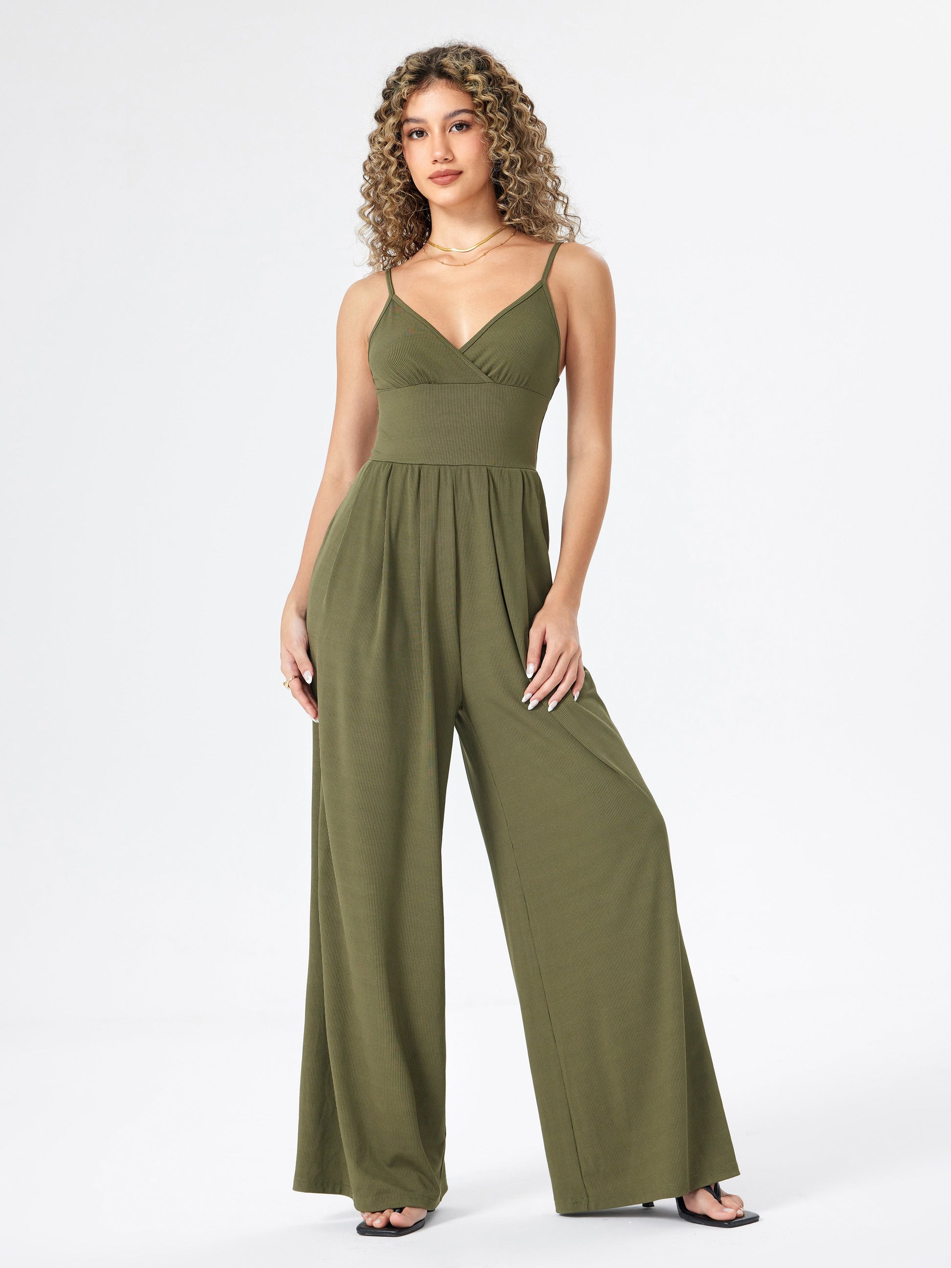 Elarova | Jumpsuit mit weitem Bein für Damen