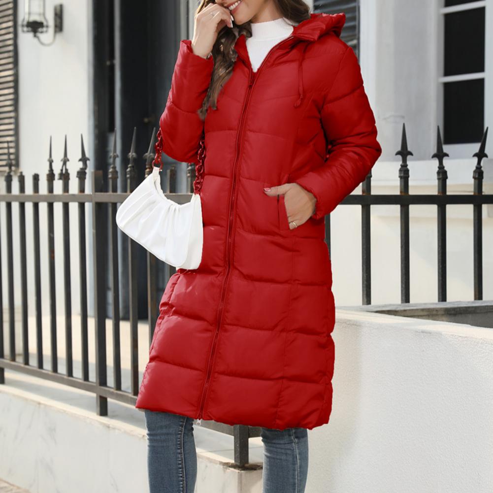 Elarova | Kapuze - Lang - Daunenjacke - Damenjacke