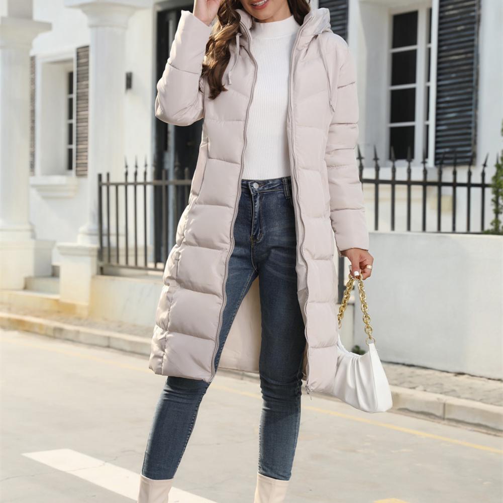 Elarova | Kapuze - Lang - Daunenjacke - Damenjacke