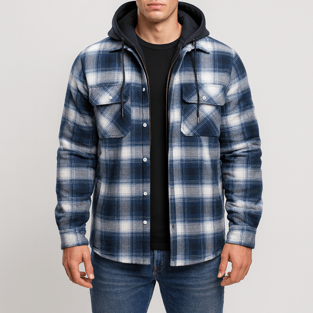 Elarova | Karierte Bomberjacke