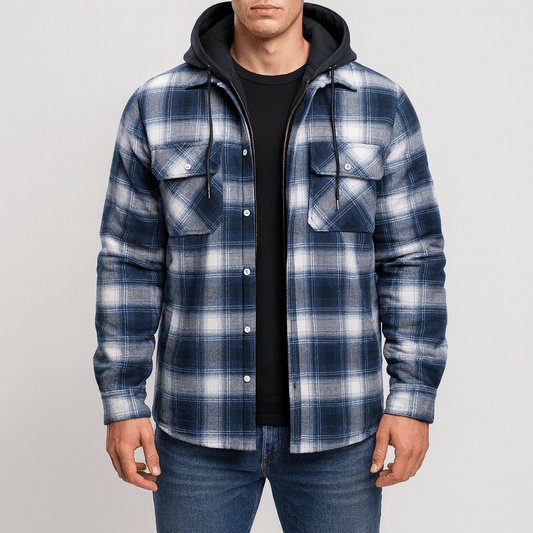 Elarova | Karierte Bomberjacke