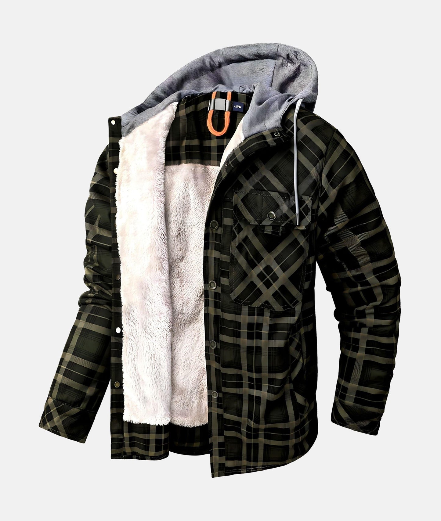 Elarova | Karierte Flanelljacke für Herren