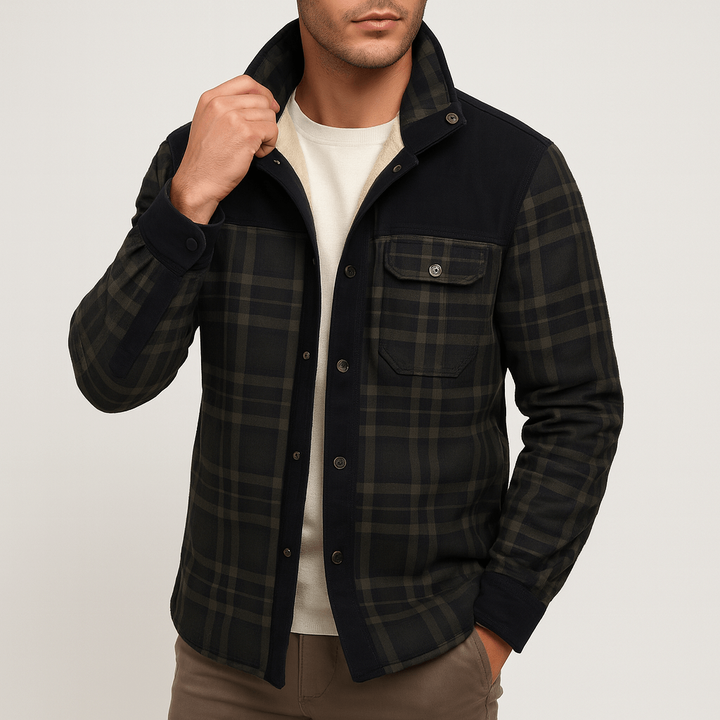 Elarova | Karierte Hemdjacke