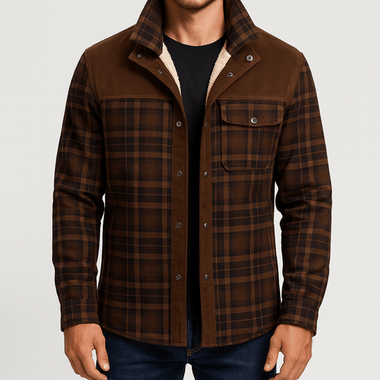 Elarova | Karierte Hemdjacke