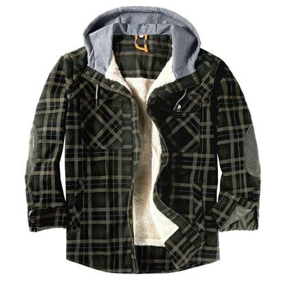 Elarova | Karierte Herrenjacke