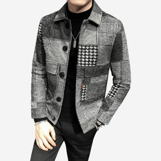 Elarova | Karierte Wolljacke