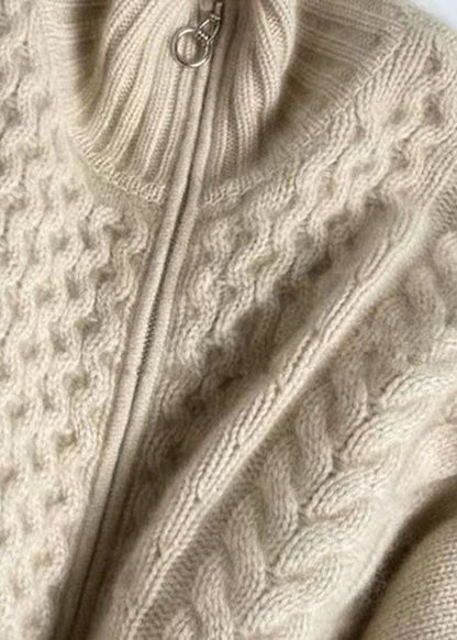 Elarova | Kaschmir Strickjacke Langarm Pullover