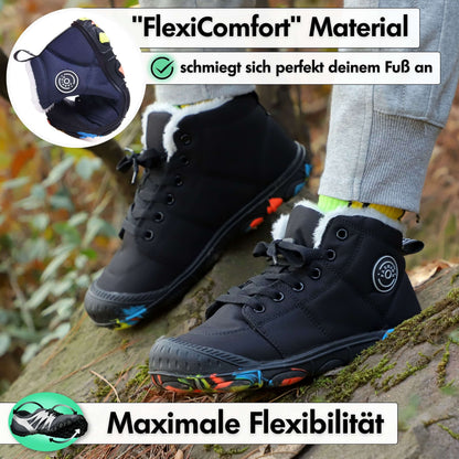 Elarova | Kinder Barfußschuhe 100% Wasserfest & Bequem für Winter