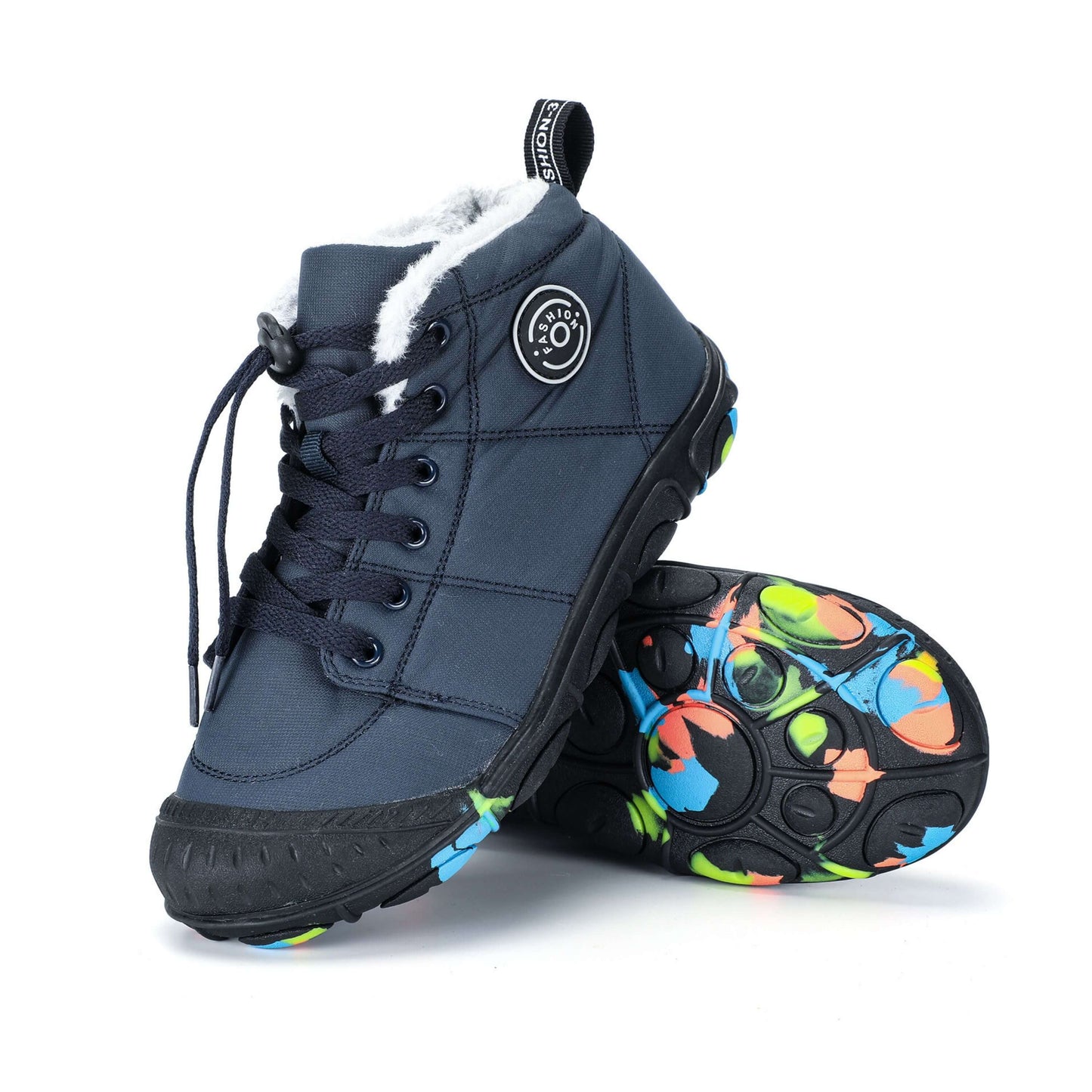 Elarova | Kinder Barfußschuhe 100% Wasserfest & Bequem für Winter