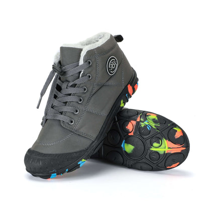 Elarova | Kinder Barfußschuhe 100% Wasserfest & Bequem für Winter