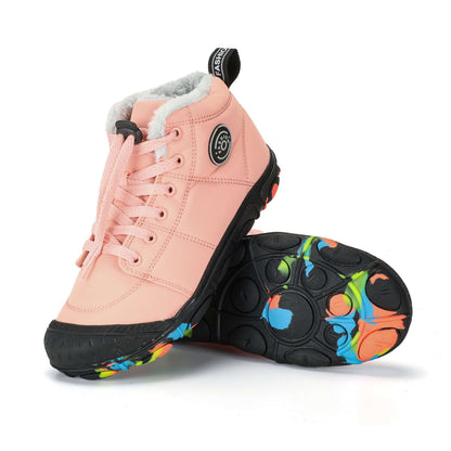 Elarova | Kinder Barfußschuhe 100% Wasserfest & Bequem für Winter
