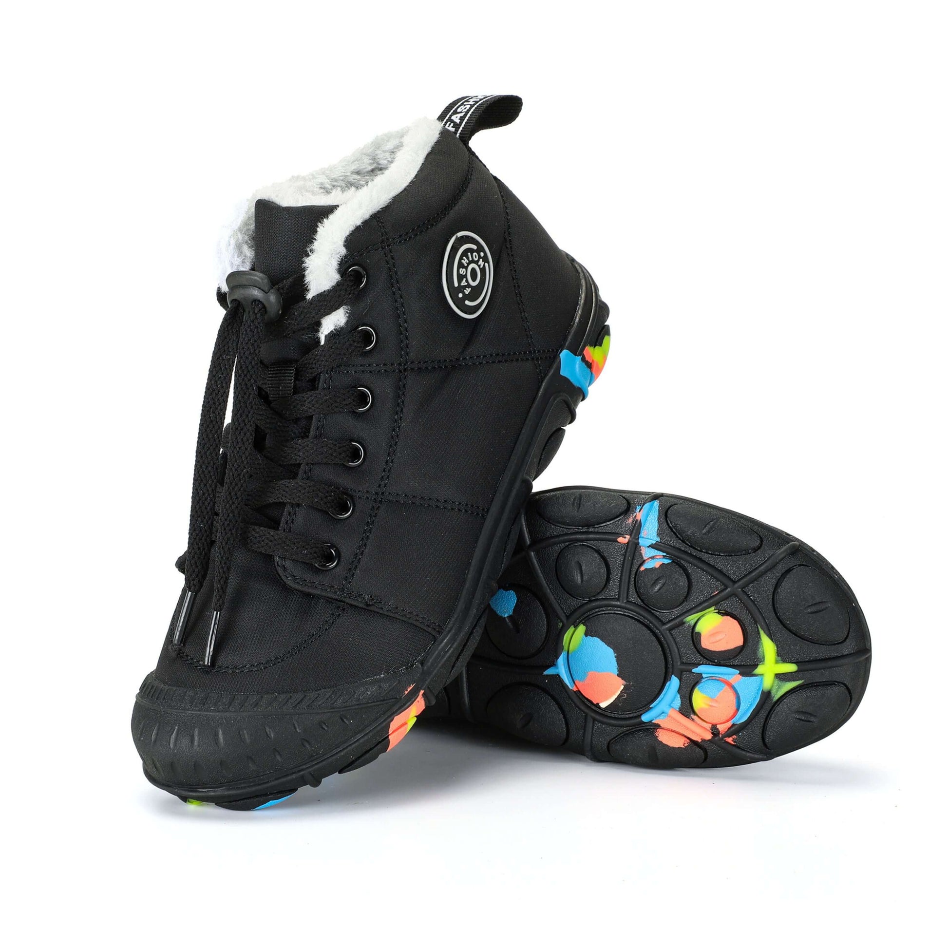 Elarova | Kinder Barfußschuhe 100% Wasserfest & Bequem für Winter