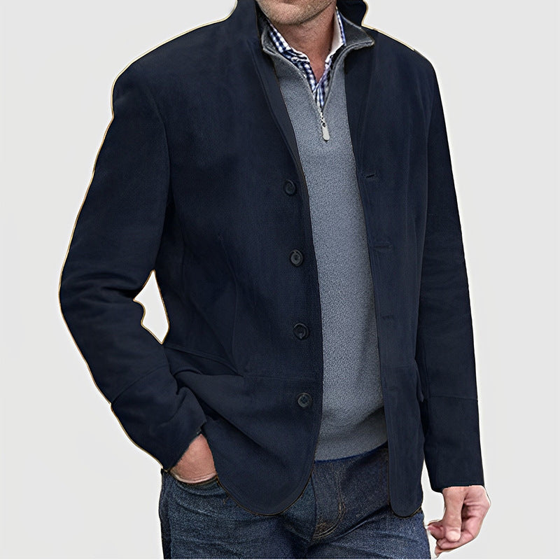 Elarova | Klassische Button Down Jacke Für Männer