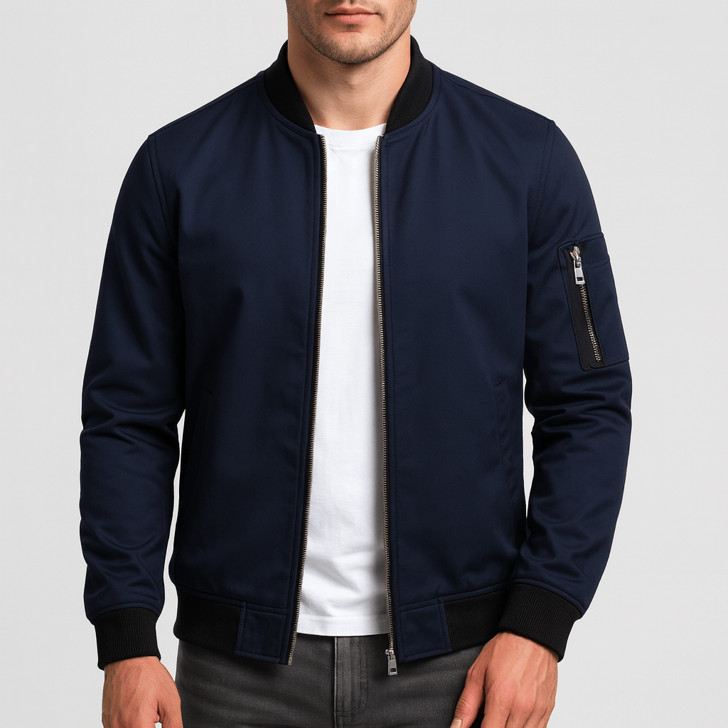Elarova | Klassische Herren-Bomberjacke