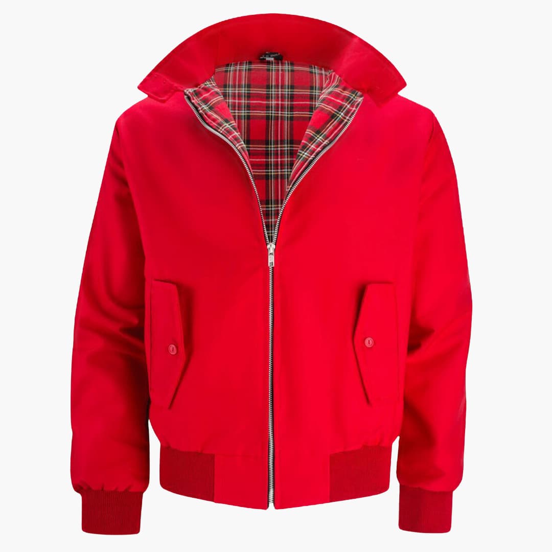 Elarova | Klassische Herren Winterjacke mit geripptem Saum und Kragen